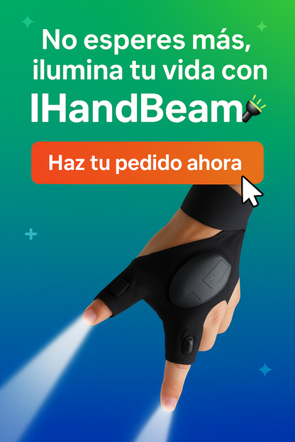 HandBeam™ - Guantes con linterna