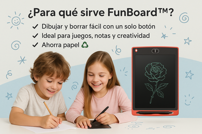 FunBoard™ - Tableta de dibujo para niños