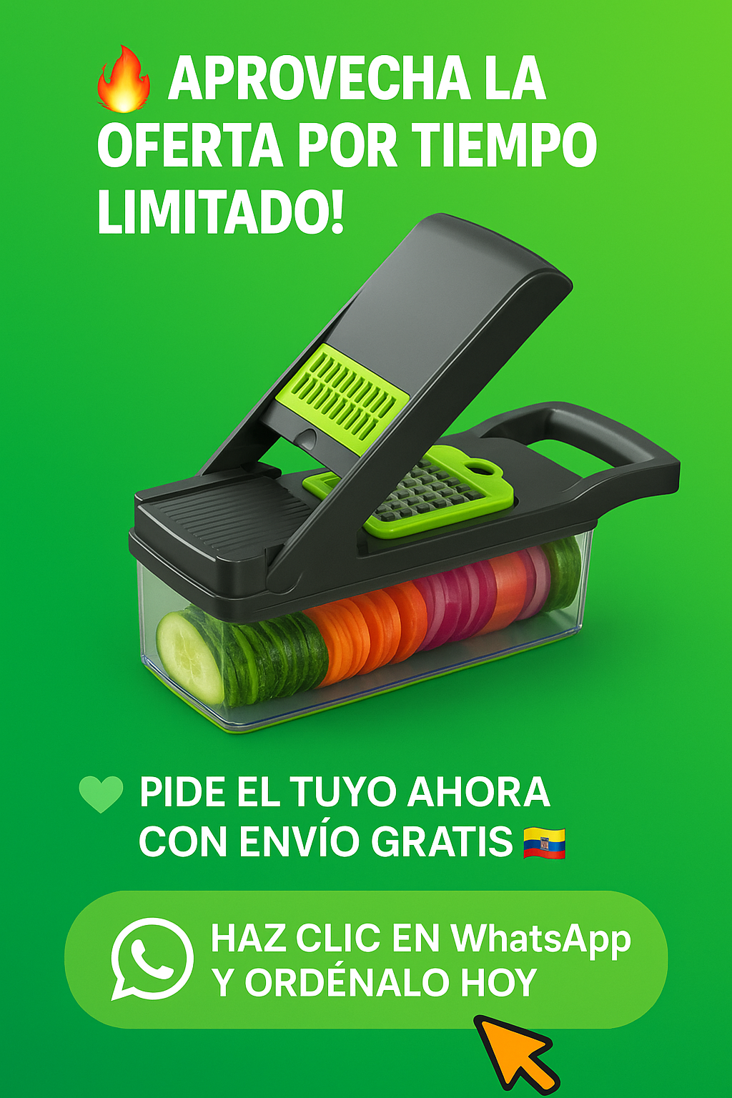 MultiSlice™ - Cortador de Verduras