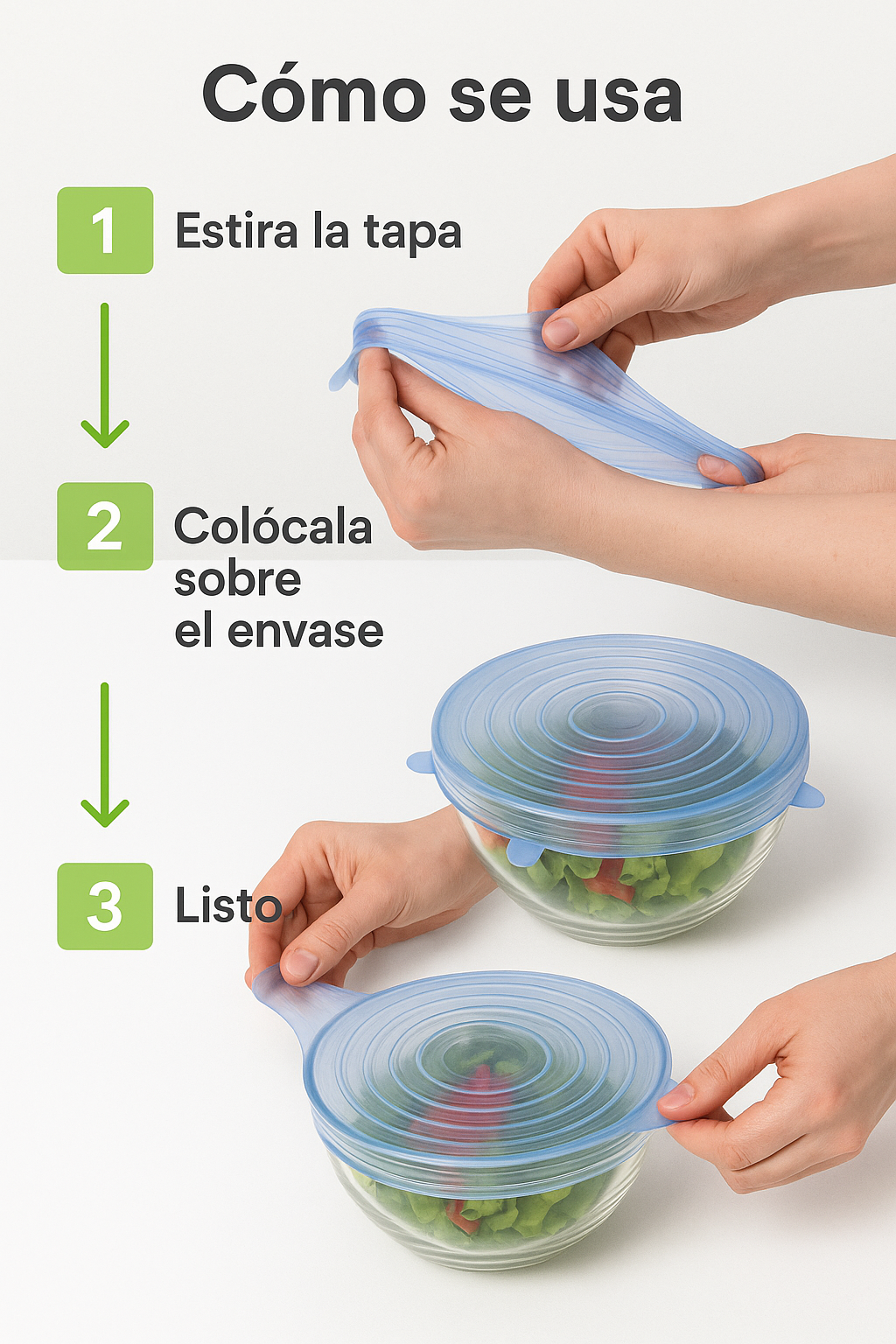 EcoSnap™ - Tapas de silicona