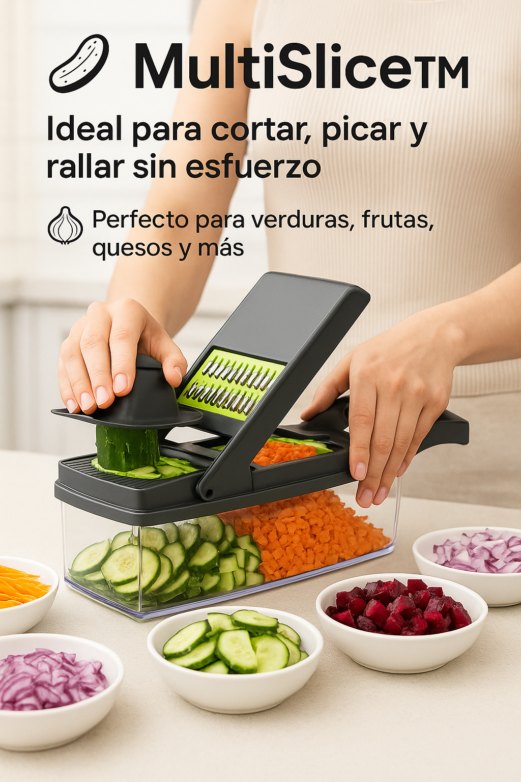 MultiSlice™ - Cortador de Verduras